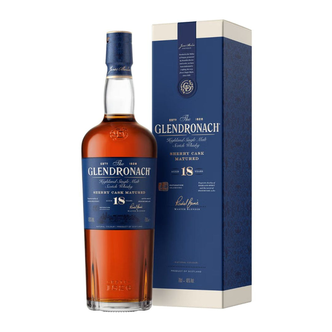 GlenDronach 18 Year Old Allardice Single Malt Whisky 70cl