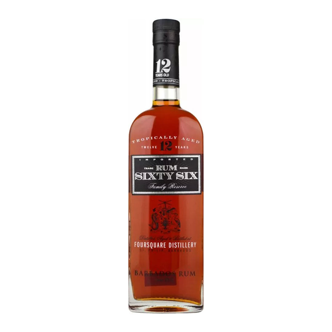 Rum Sixty Six Family Reserve 12 Year Old Rum 70cl