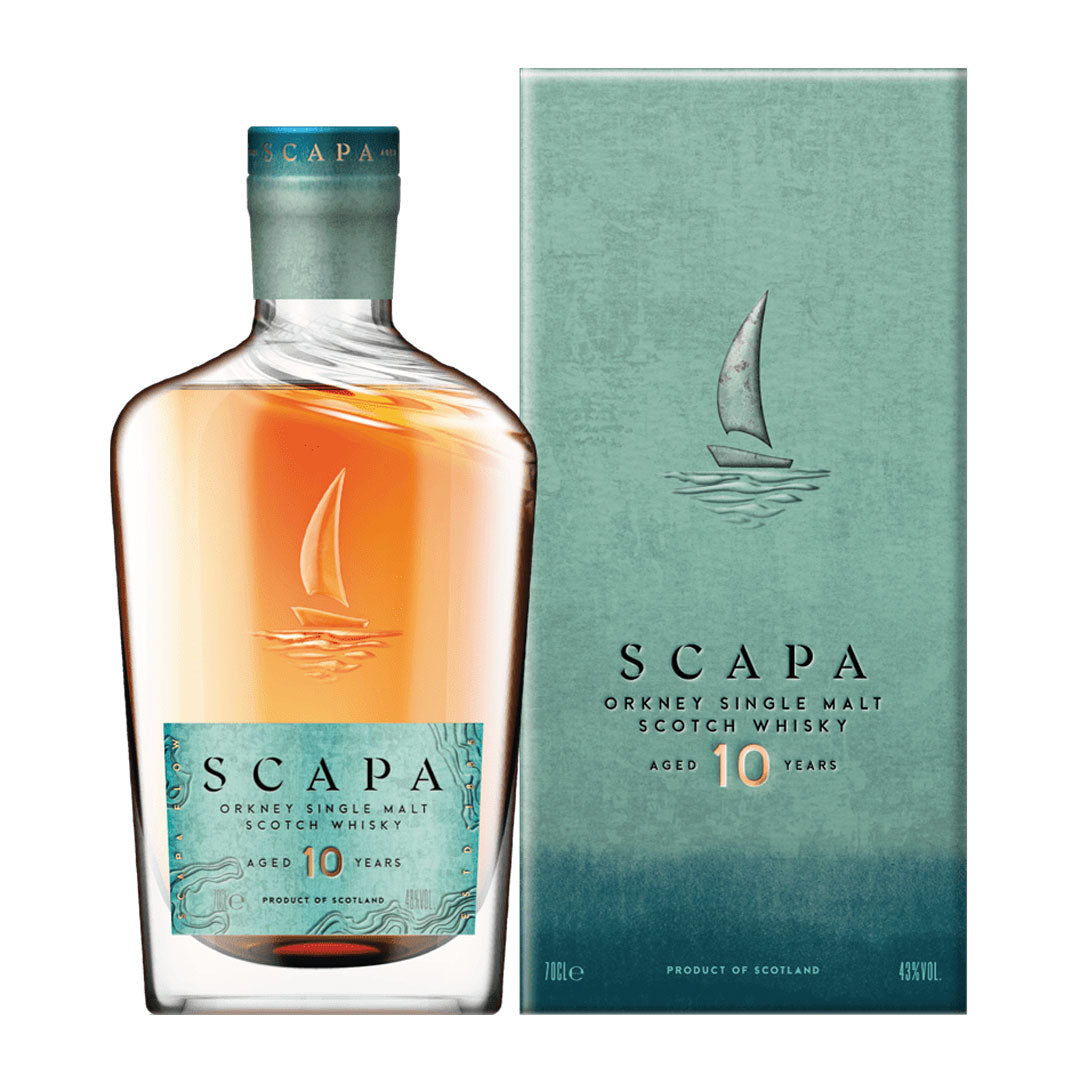 Scapa 10 Year Old Single Malt Scotch Whisky 70cl
