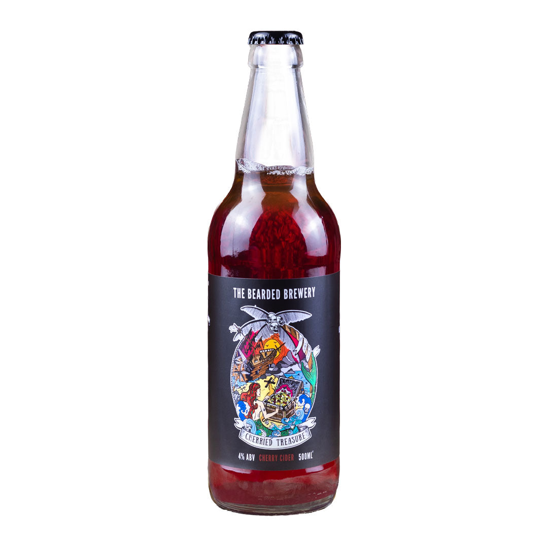 The Bearded Brewery Cherried Treasure Cider 500ml