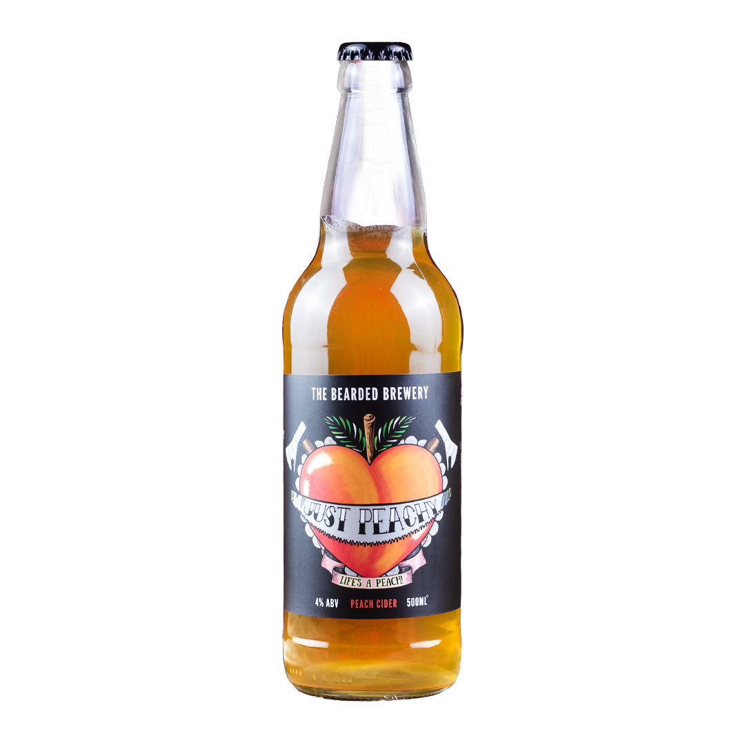 The Bearded Brewery Just Peachy Cider 500ml