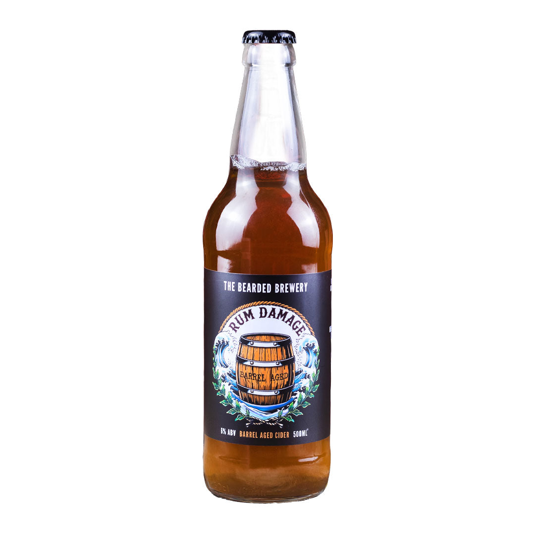 The Bearded Brewery Rum Damage Cider 500ml