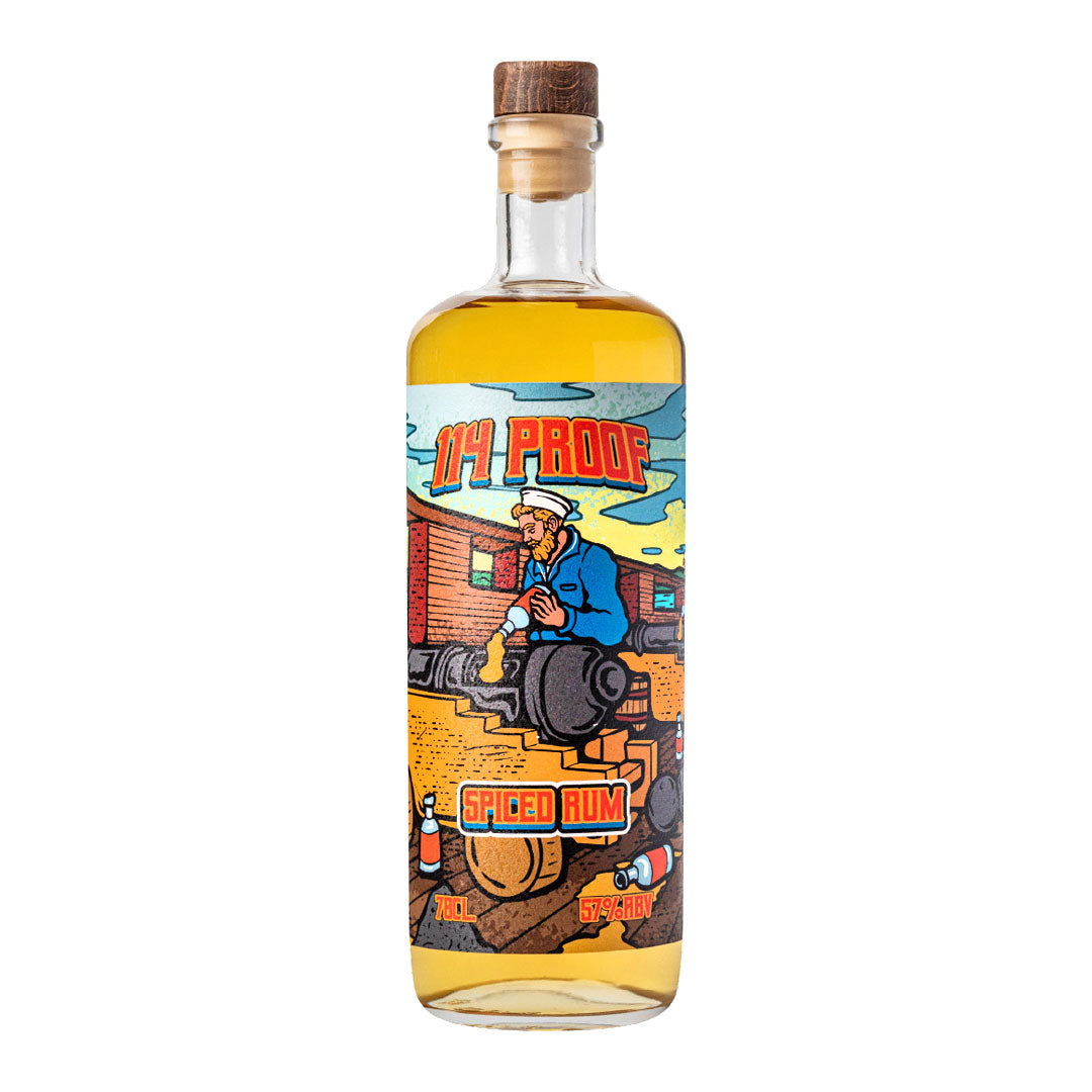 The Custom Spirit Co. 114 Proof Spiced Rum 57% 70cl