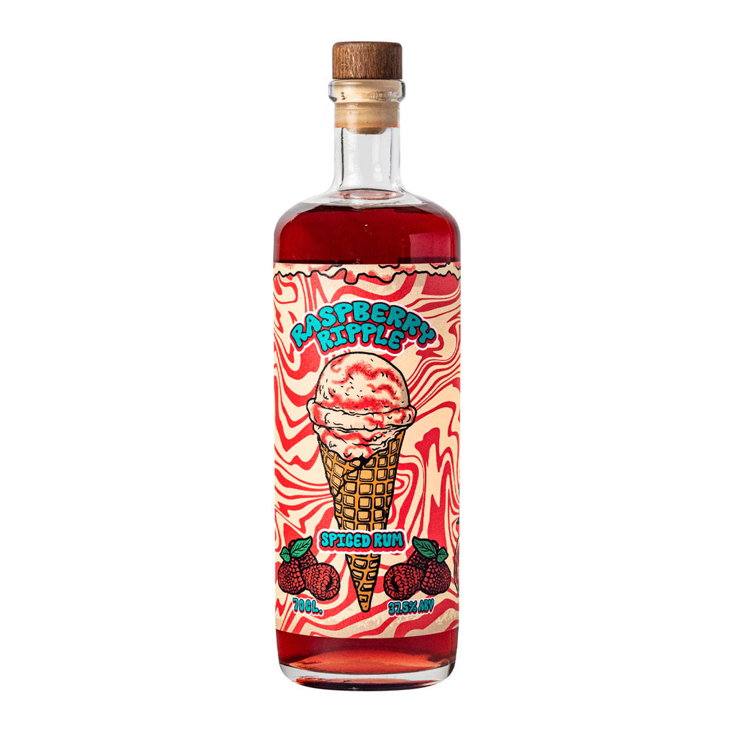 The Custom Spirit Co. Raspberry Ripple Spiced Rum 70cl