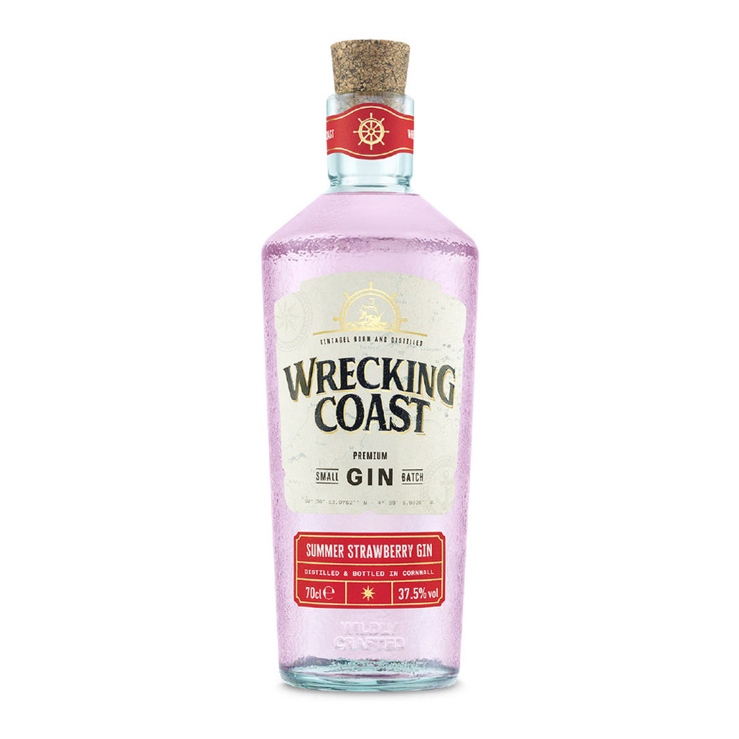 The Wrecking Coast Summer Strawberry Gin 70cl