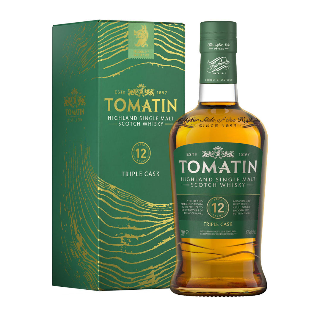 Tomatin 12 Year Old Single Malt Whisky 70cl