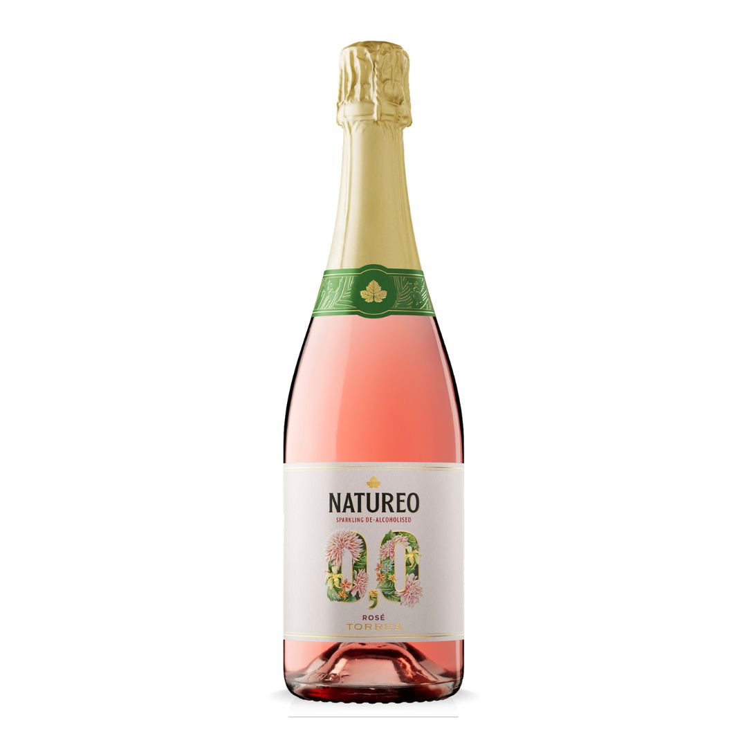 Torres Natureo Sparkling Rose NV De-Alcoholised 75cl