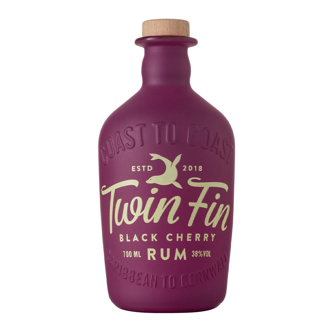 Twin Fin Black Cherry Rum 70cl