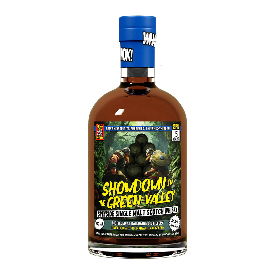 Whisky Heroes Showdown in Green Valley Dailuaine 15 Year Old 2010 1st Fill Manzanilla 55.5% 70cl
