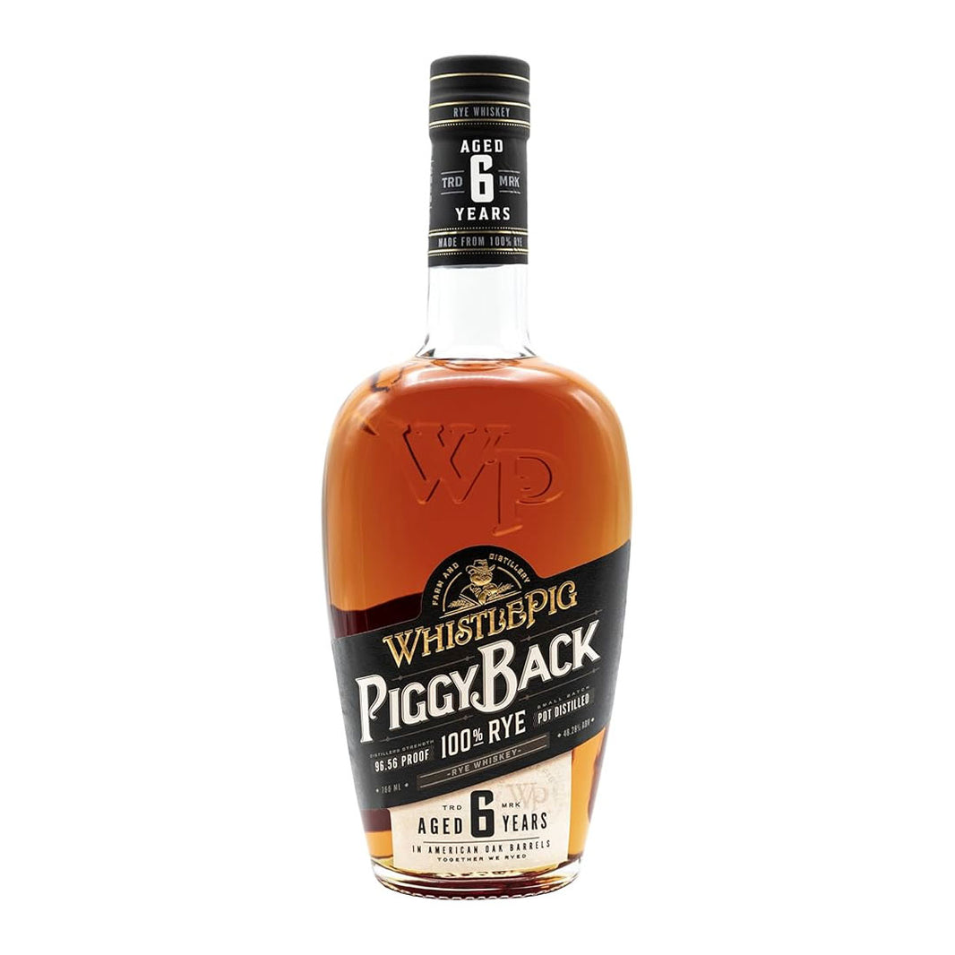 WhistlePig Piggyback 6 Year Old Rye Whiskey 70cl