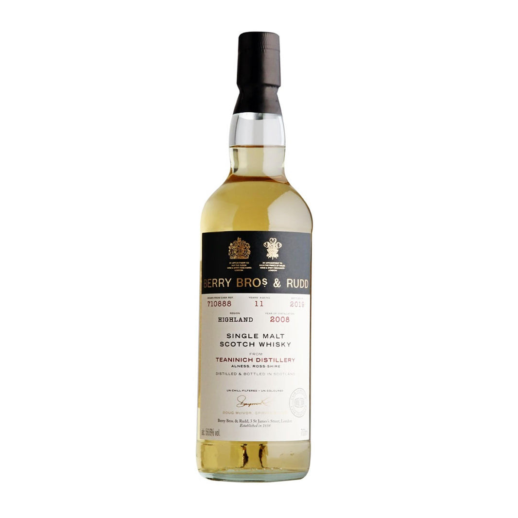 Teaninich 2008 Cask 710888 11 Year Old Single Malt Whisky Berry Bros & Rudd 70cl