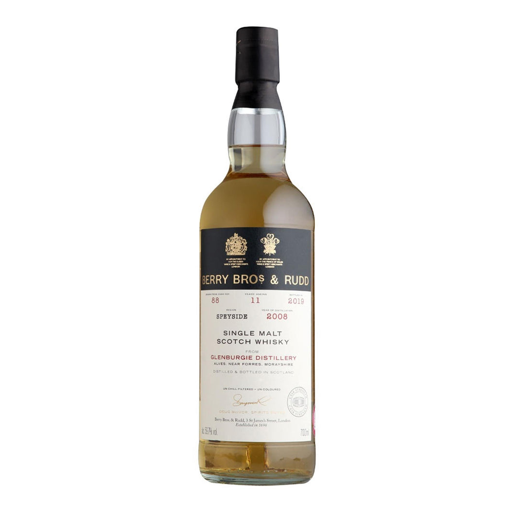 Glenburgie 2008 Cask #88 11 Year Old Single Malt Whisky Berry Bros & Rudd 70cl