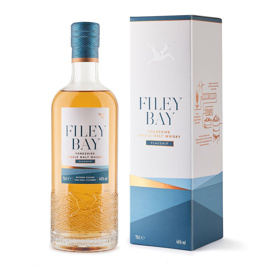 Filey Bay Flagship Single Malt Whisky 70cl