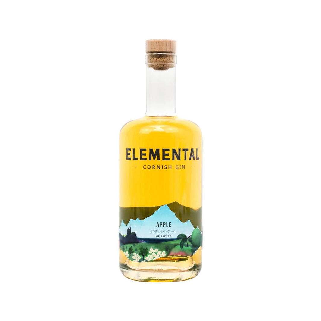 Elemental Apple With Elderflower Cornish Gin 50cl