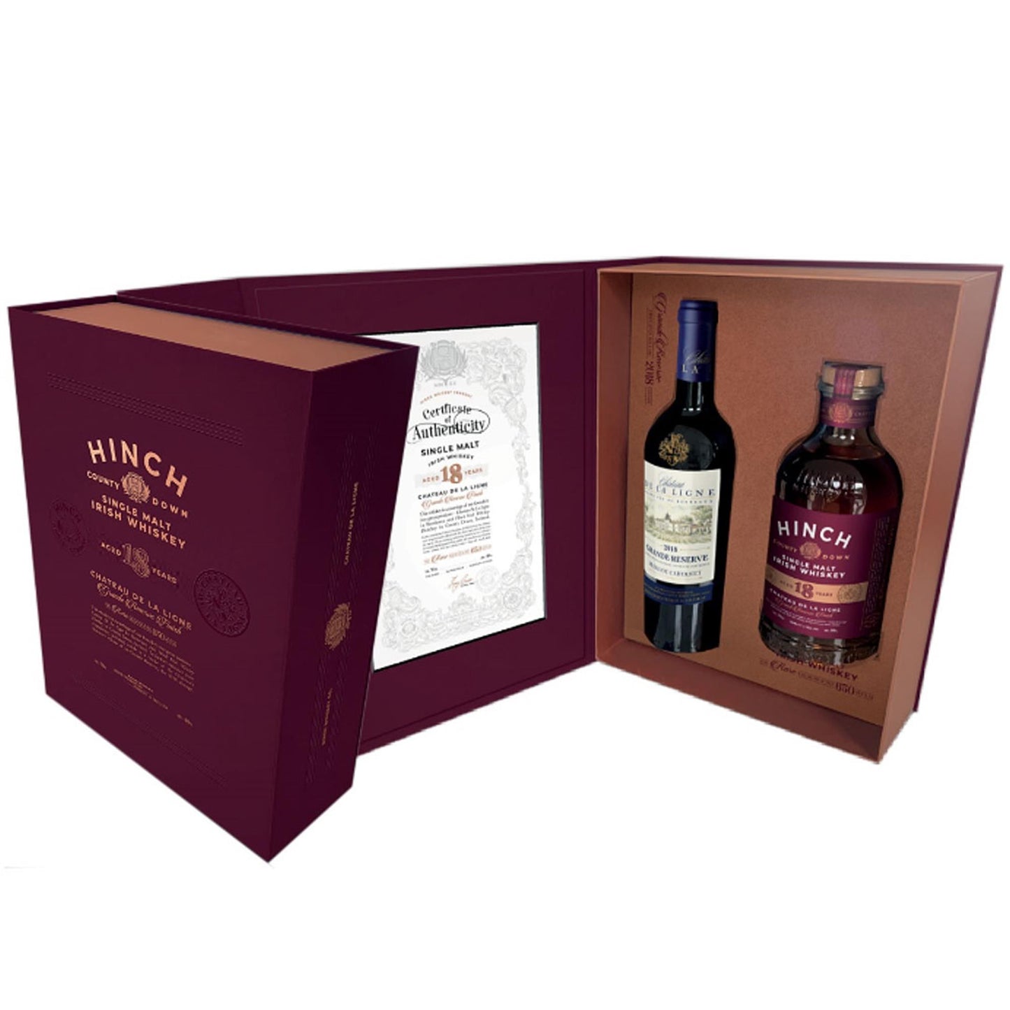 Hinch 18 Year Old Single Malt Irish Whiskey 70cl