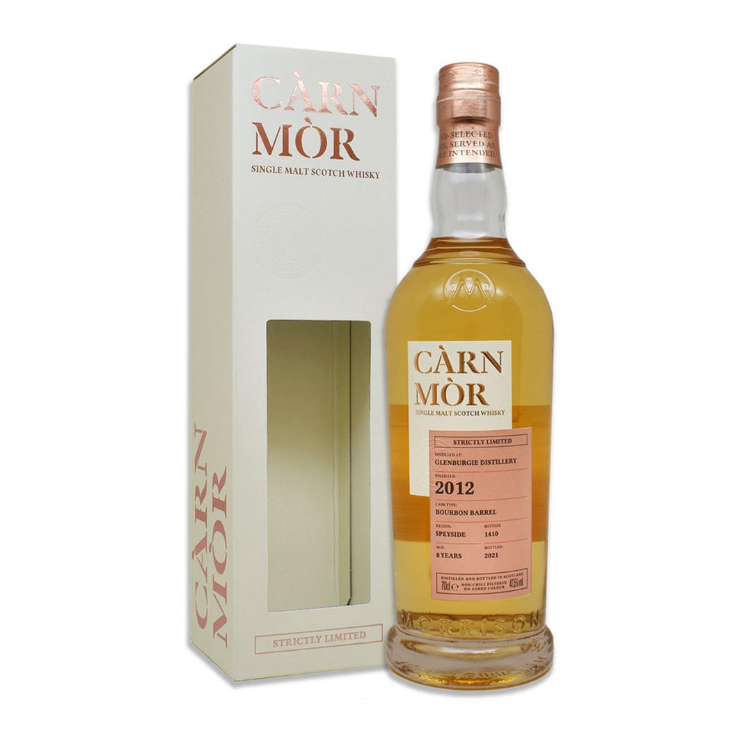 Carn Mor Glenburgie 2012 8 Year Old Single Malt Whisky 70cl