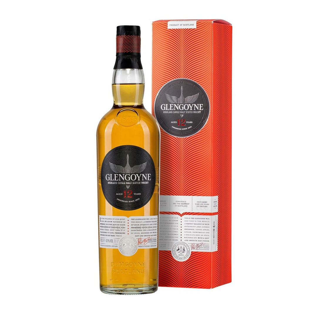 Glengoyne 12 Year Old Single Malt Whisky 70cl