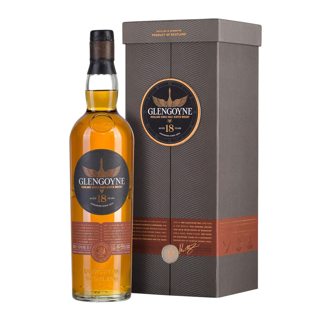 Glengoyne 18 Year Old Single Malt Whisky 70cl