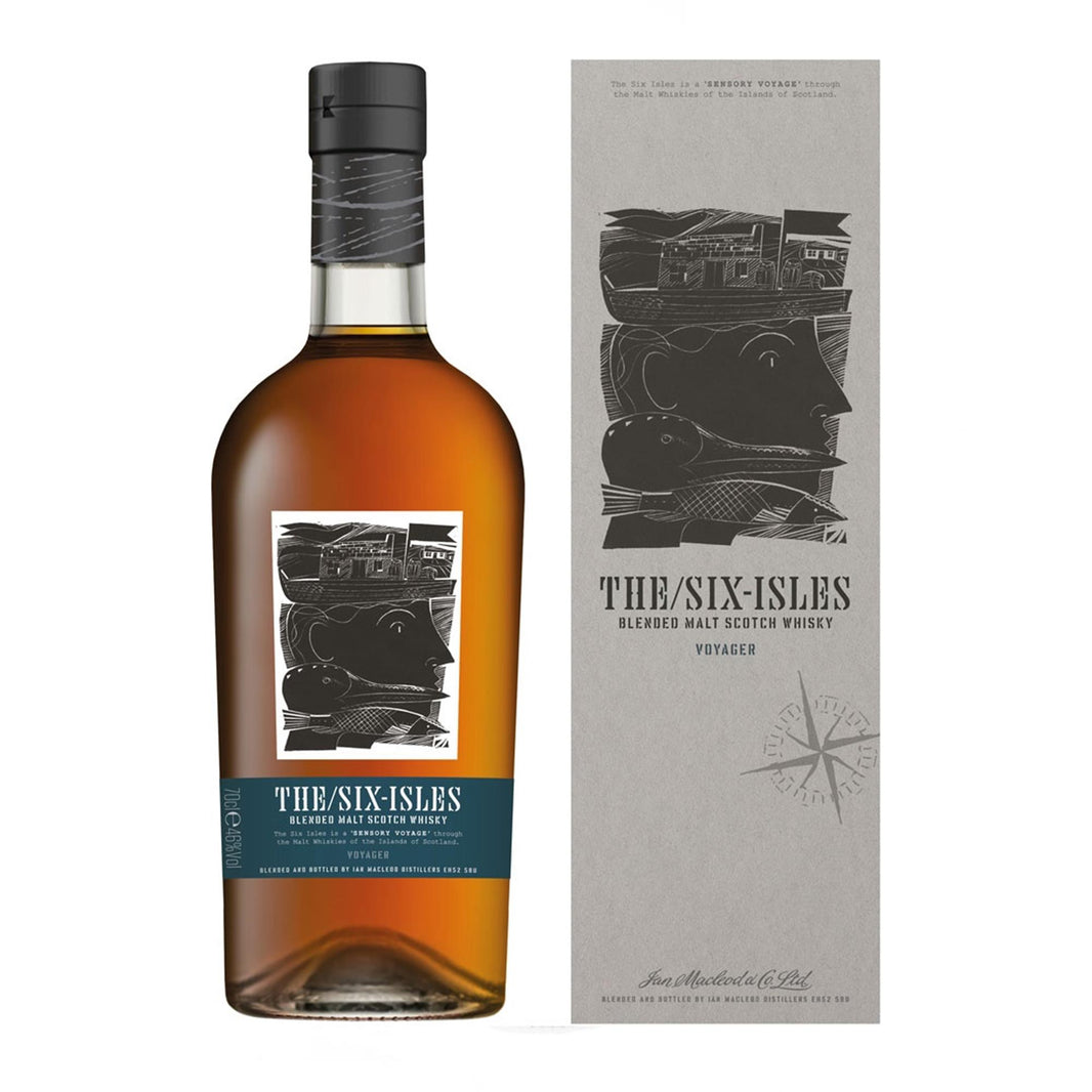 The Six Isles Voyager Blended Malt Whisky 70cl