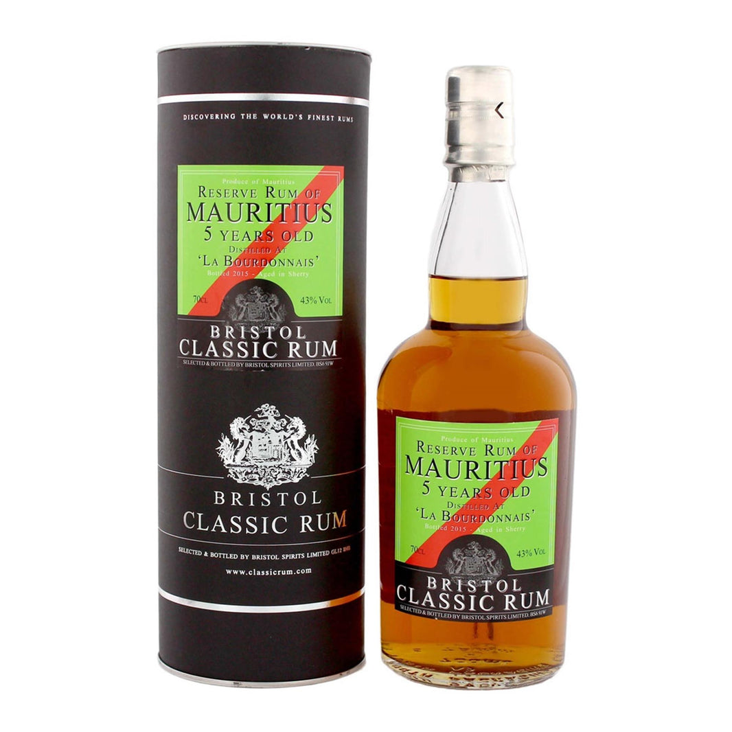 Bristol Classic Mauritius 5 Year Old Sherry Finish Rum 70cl