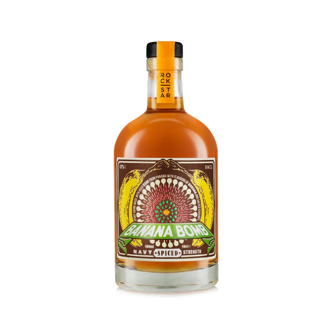 Rockstar Banana Bomb Rum 50cl