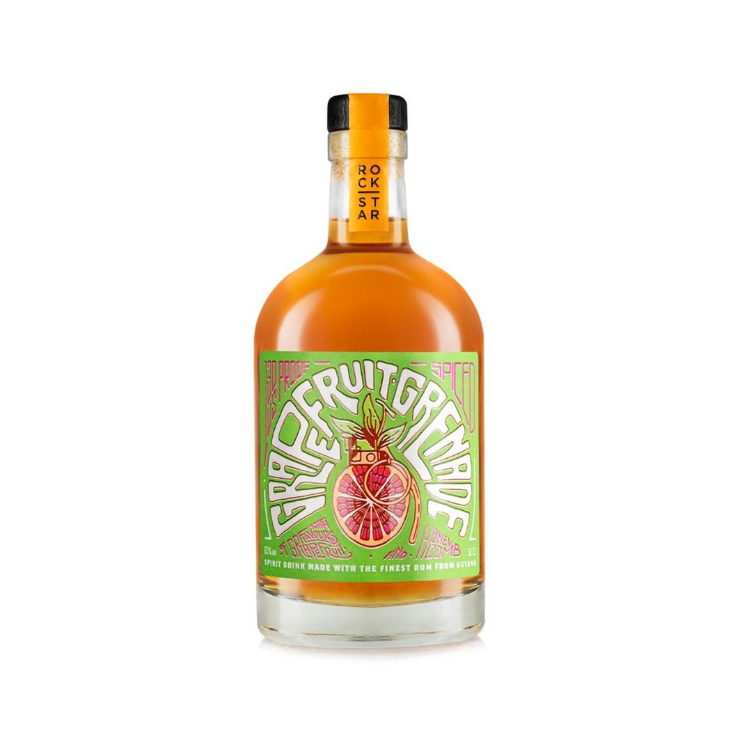 Rockstar Grapefruit Grenade Overproof Spiced Rum 50cl