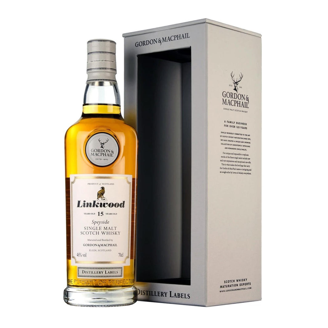 Linkwood 15 Year Old Distillery Labels G&M 70cl