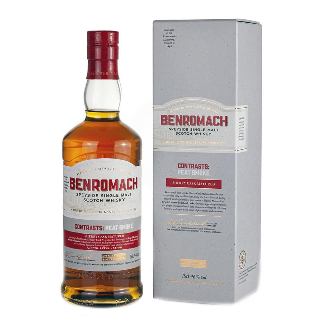 Benromach Contrasts Peat Smoke Sherry Cask 2012 70cl