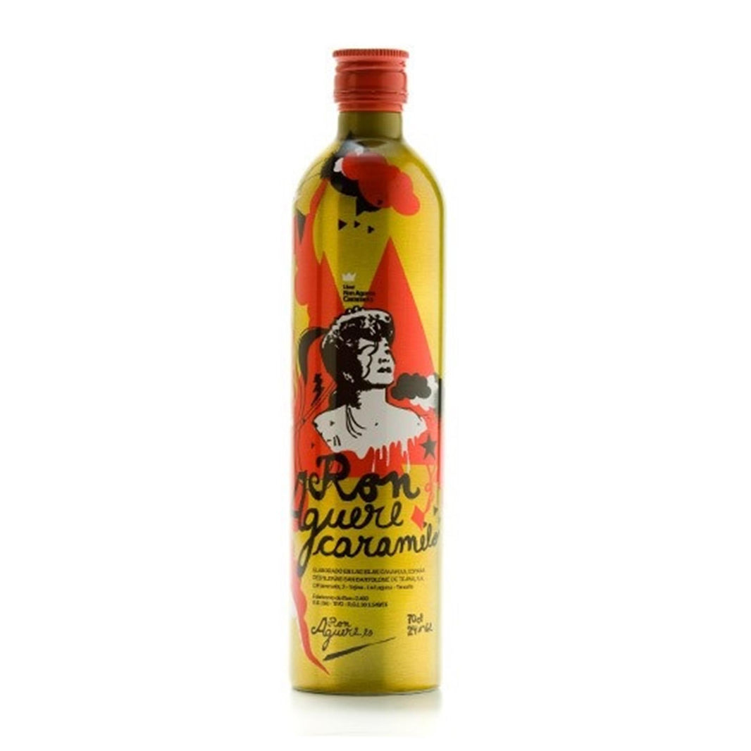 Ron Aguere Caramelo Rum (Tin bottle) 70cl