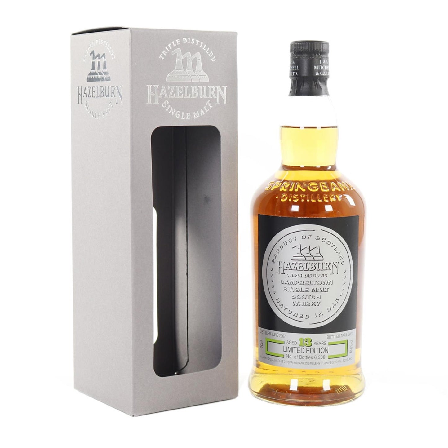 Hazelburn 2007 13 Year Old 48.6% 2021 Release 70cl