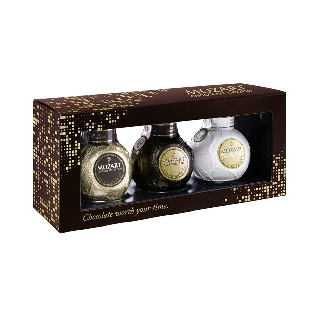 Mozart Chocolate Liqueurs Triple Pack 3 x 5cl