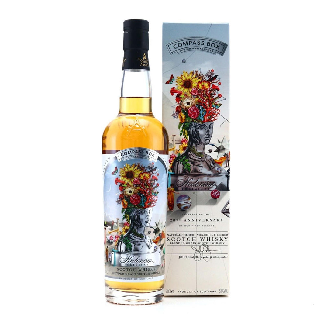 Compass Box Hedonism Felicitas 20th Anniversary 70cl