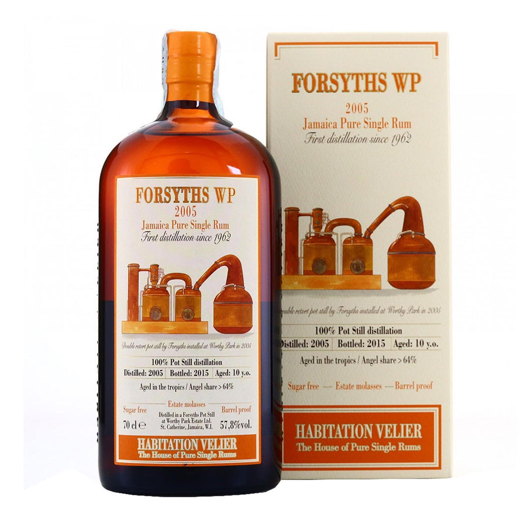 Forsyths WP Habitation Velier 2005 10 Year Old 2015 Release 70cl