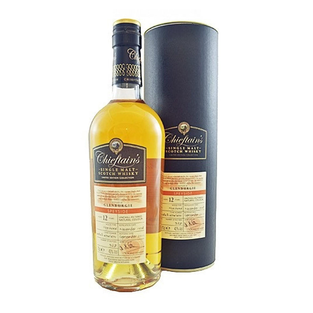 Glenburgie 12 Year Old 1998 Chieftans Bottling 70cl