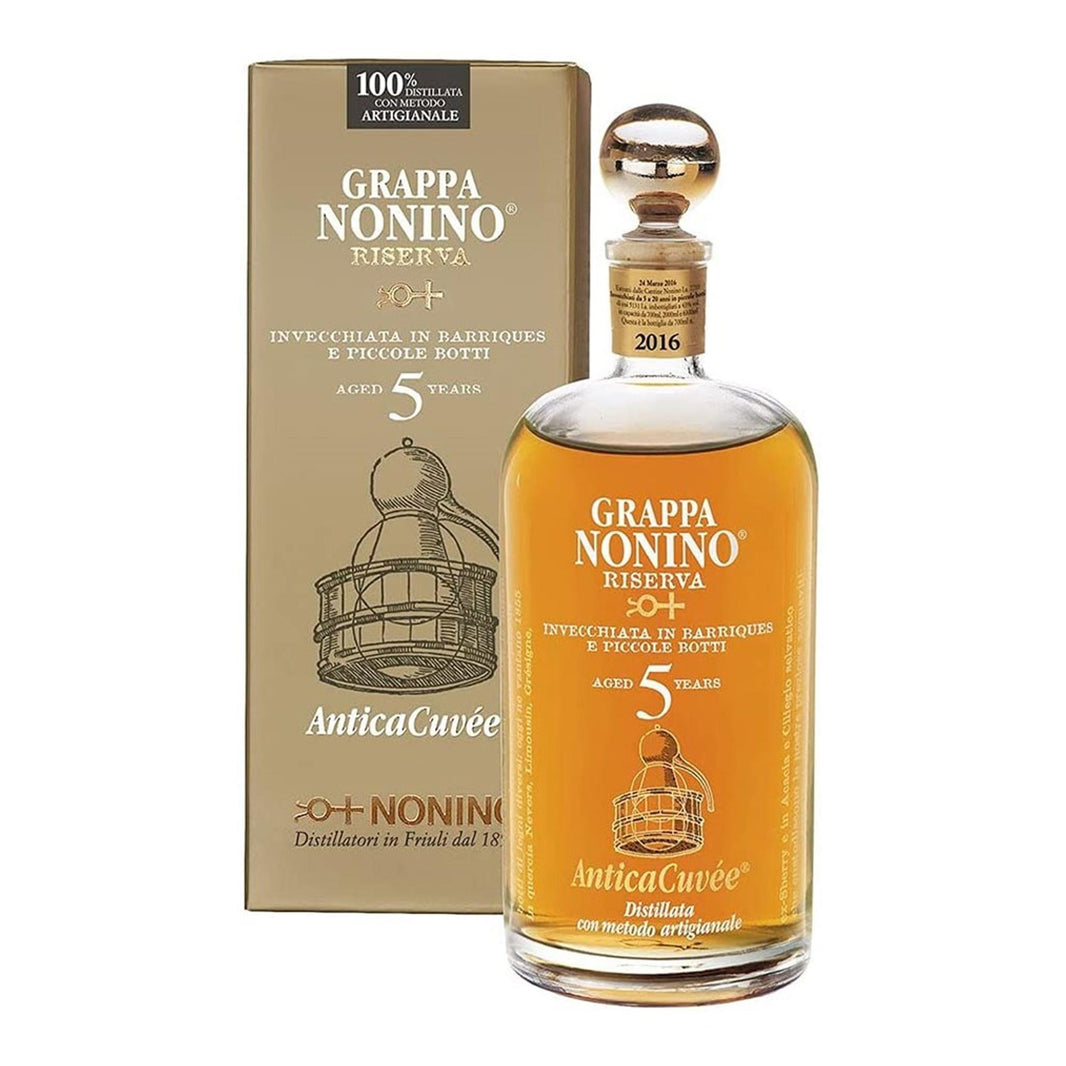 Grappa Nonino Riserva Antica Cuvee 5 Year Old 70cl