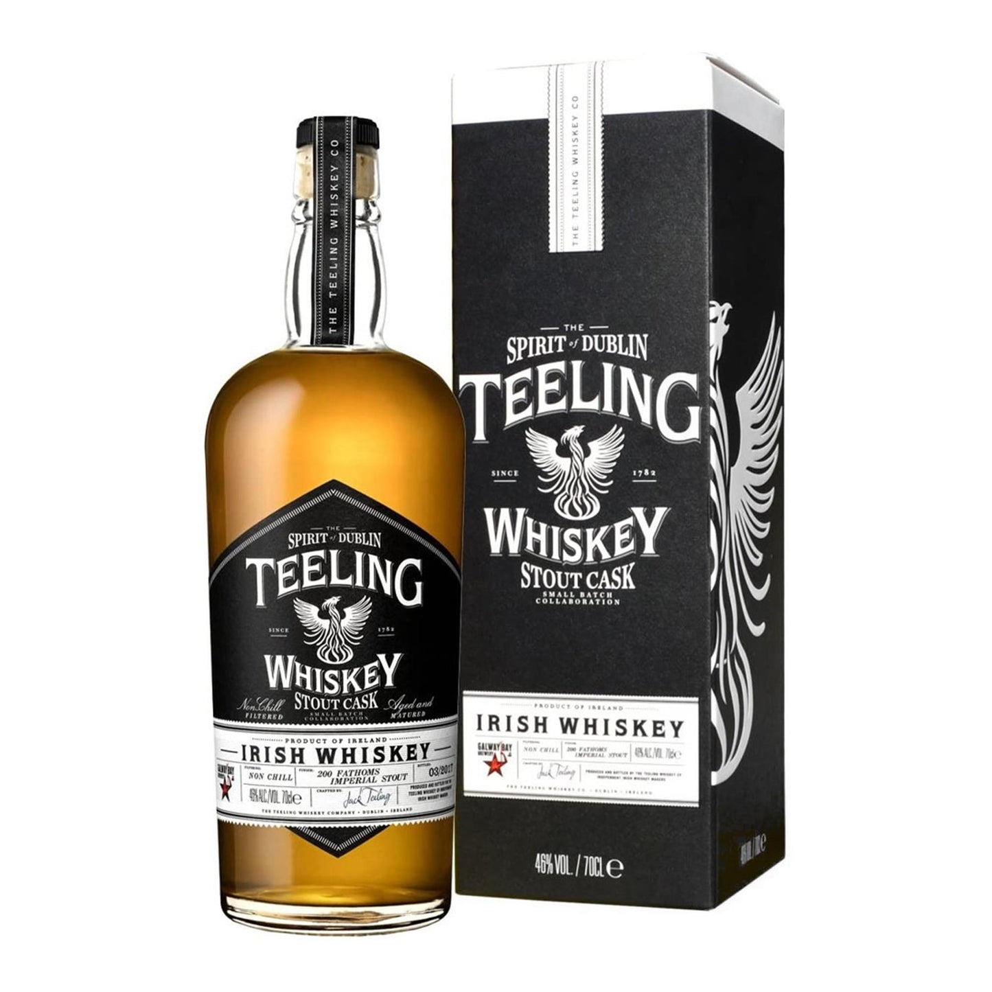 Teeling Stout Cask Finish Irish Whiskey 70cl