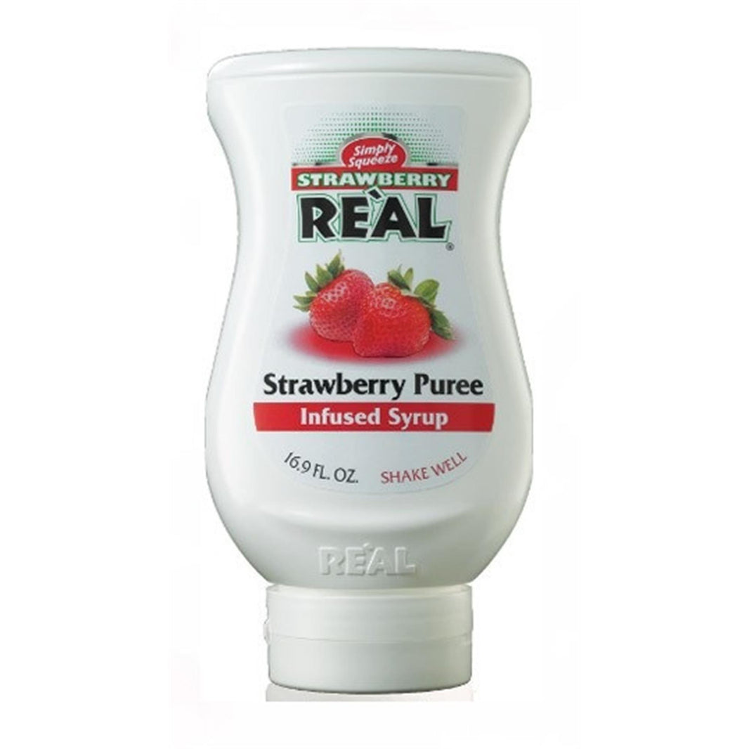 Real Strawberry Puree infused Syrup 500ml