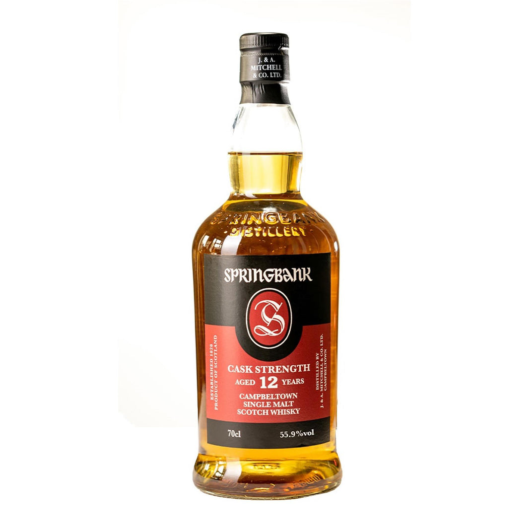 Springbank 12 Year Old Cask Strength 55.9% August 2021 70cl