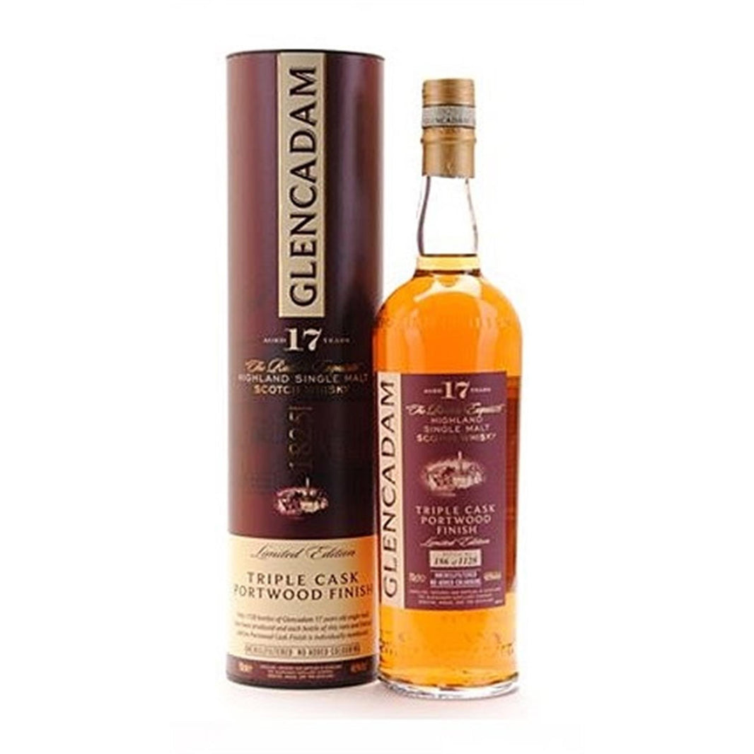 Glencadam 17 Year Old Triple Cask Portwood Finish 70cl