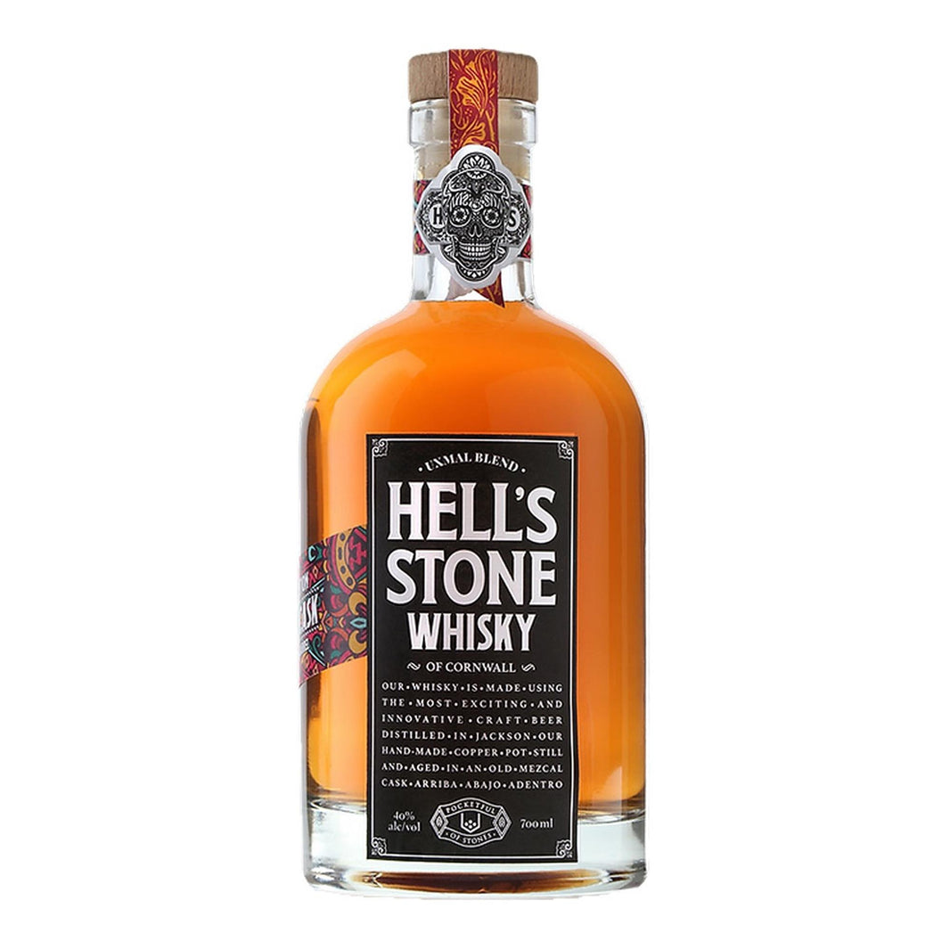 Hell's Stone Uxmal Blended Whisky Mezcal Finish 70cl