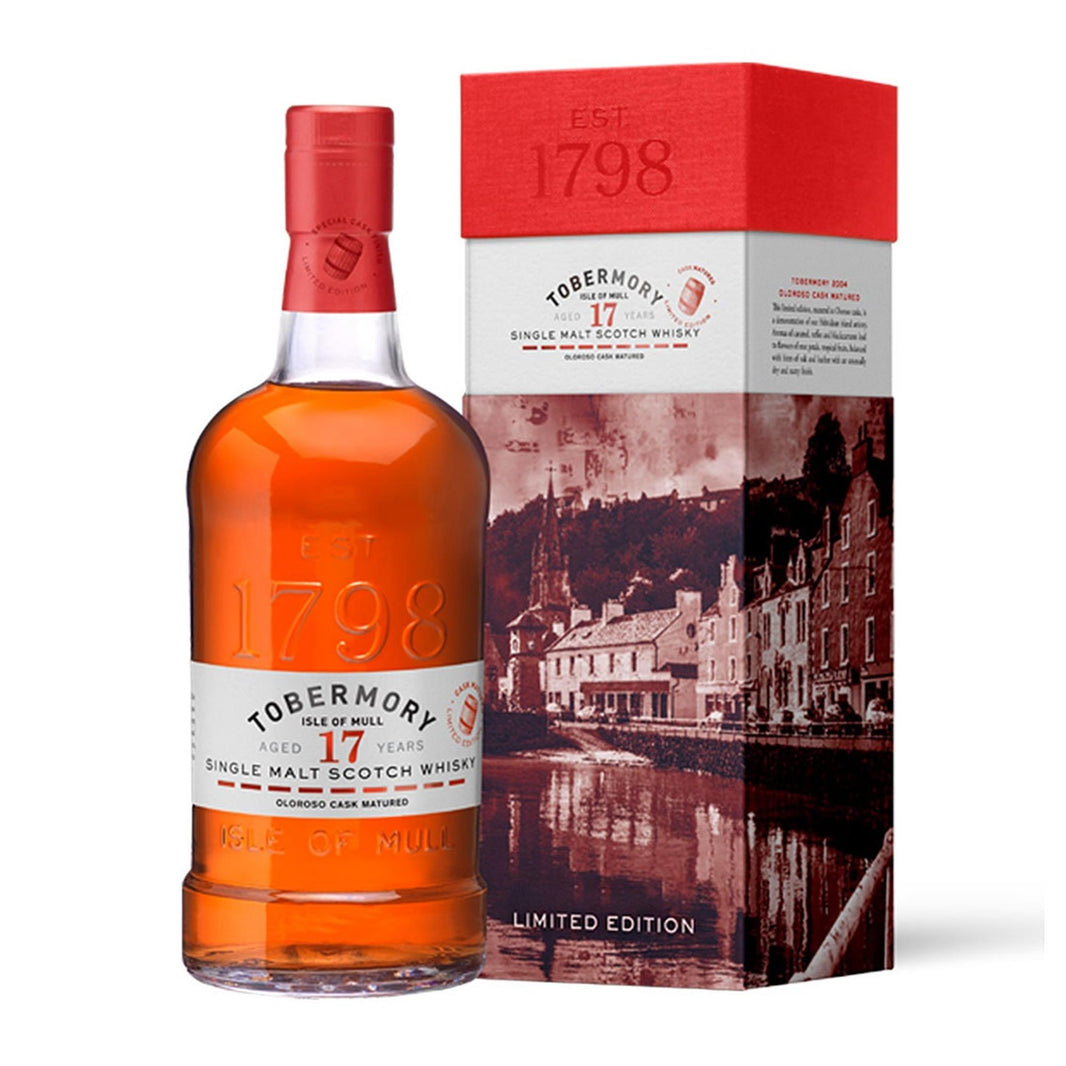 Tobermory Oloroso Cask Matured 2004 17 Year Old Whisky 70cl