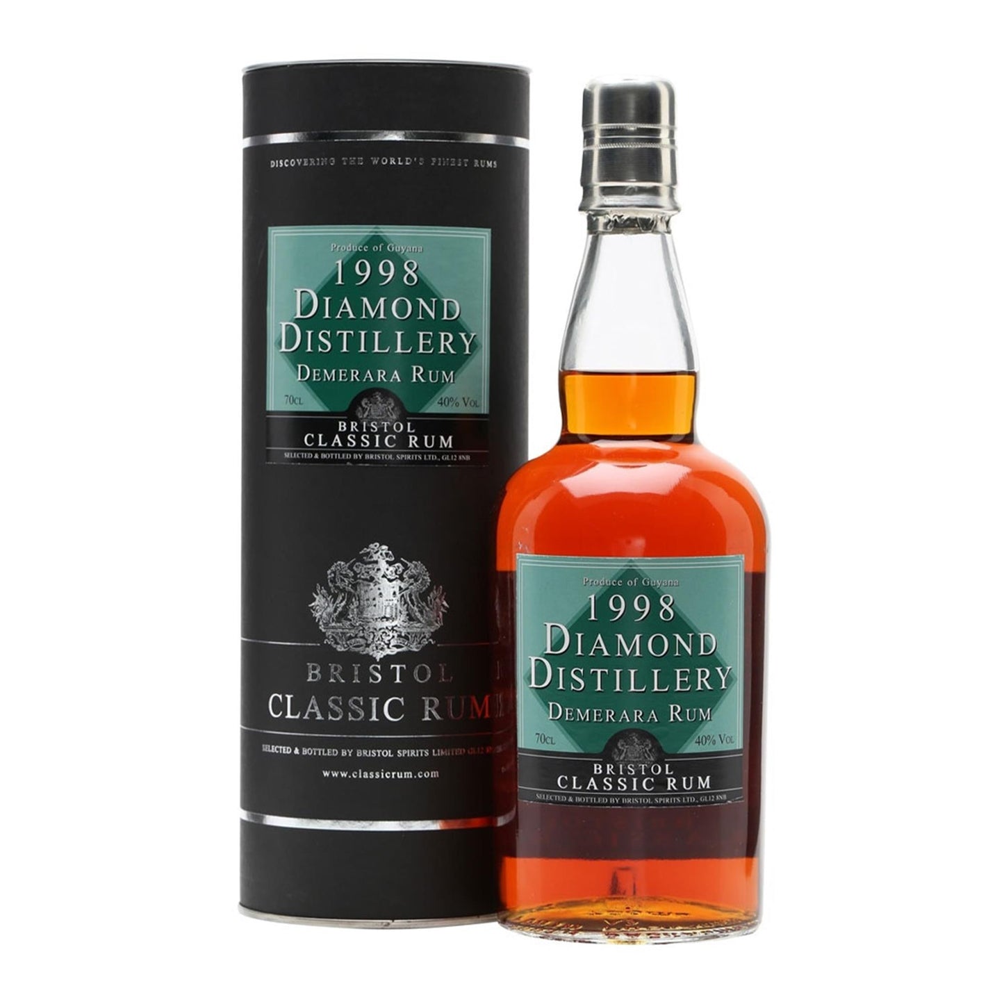 Diamond Distillery 1998 Bristol Classic Rum 70cl