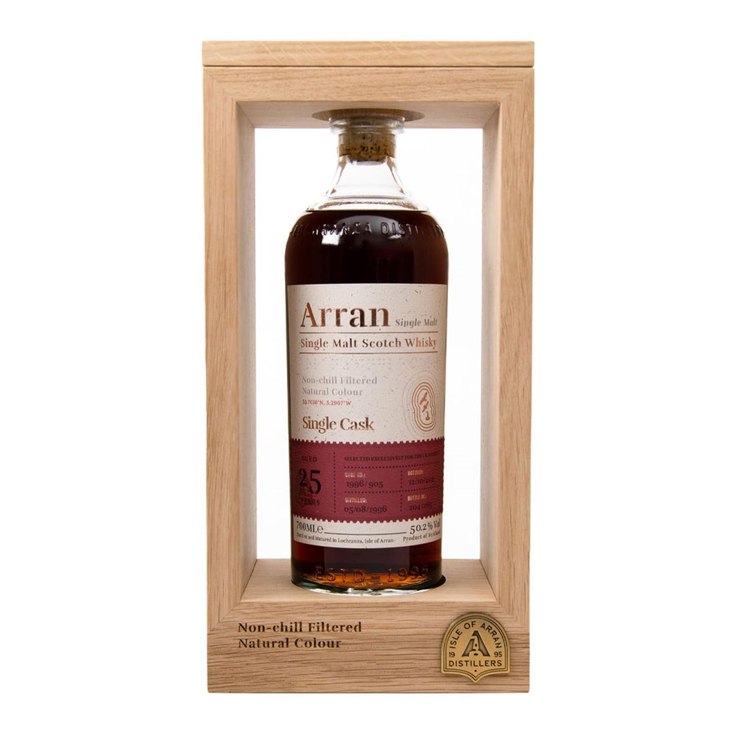 Arran 1996 25 Year Old Cask #905 UK Exclusive 70cl