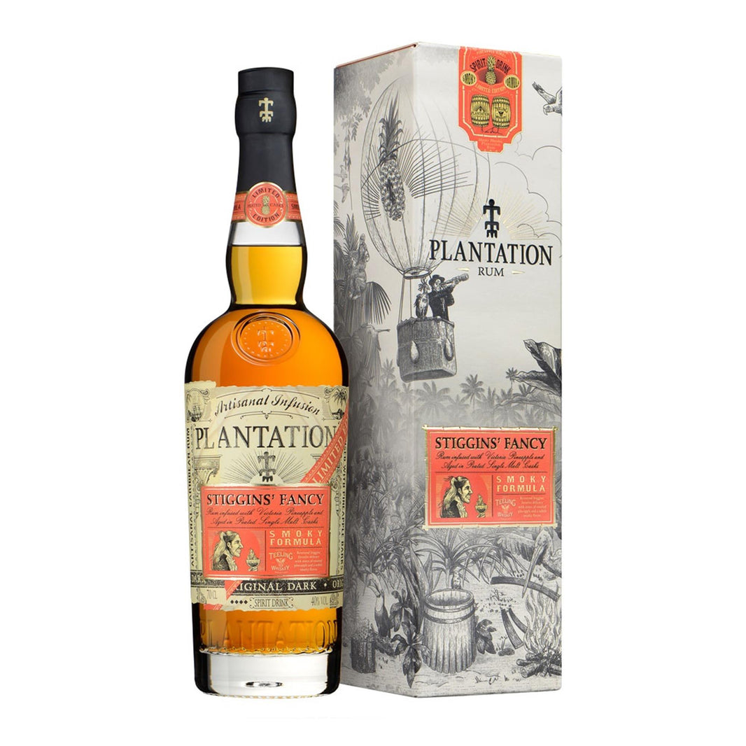 Plantation Pineapple Rum Stiggin's Fancy Smoky Formula 70cl
