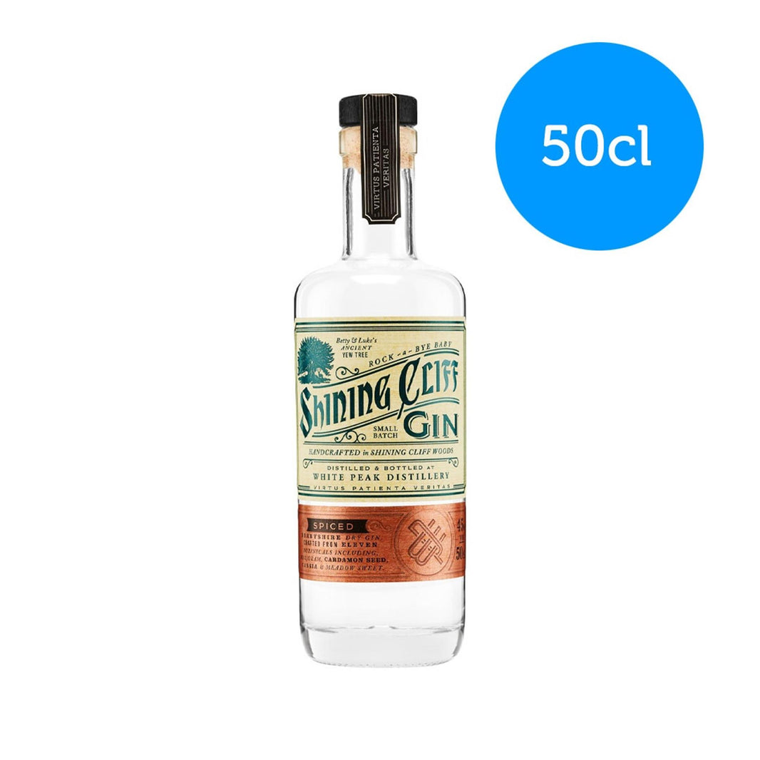 White Peak Distillery Shining Cliff Spiced Gin 50cl