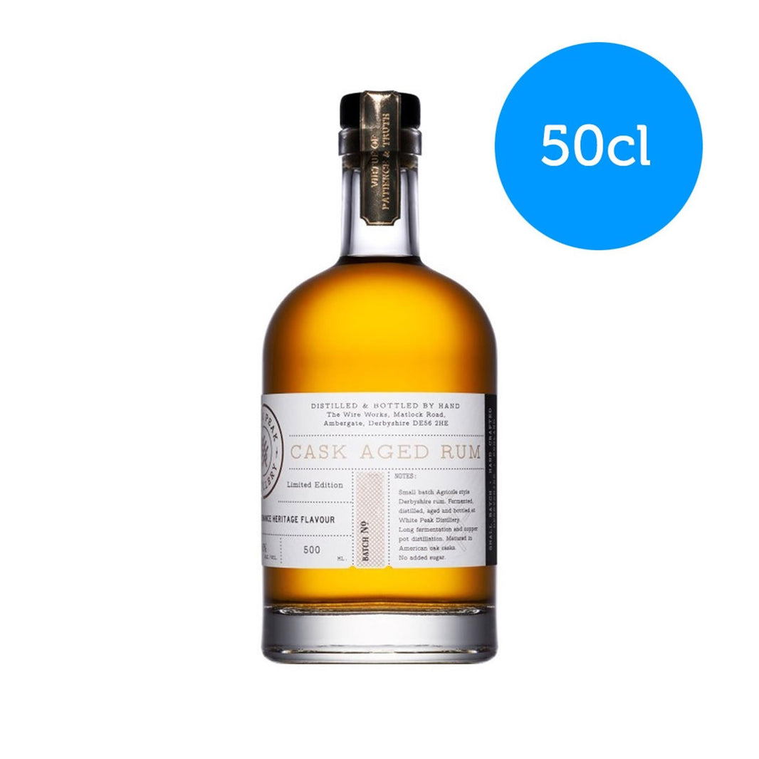White Peak Distillery Cask Aged Rum 50cl