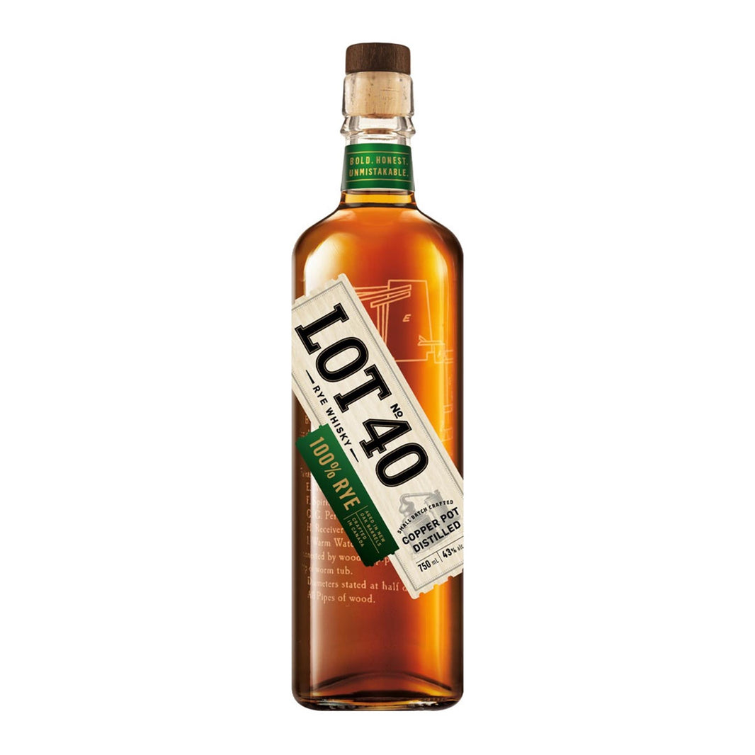 Lot No 40 Rye Whisky 70cl