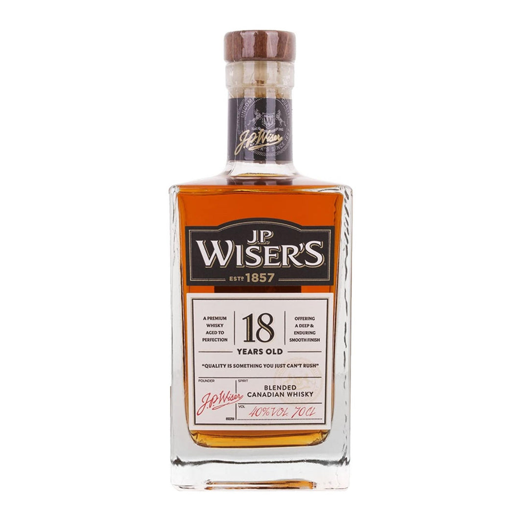 JP Wiser's 18 Year Old Canadian Whisky 70cl
