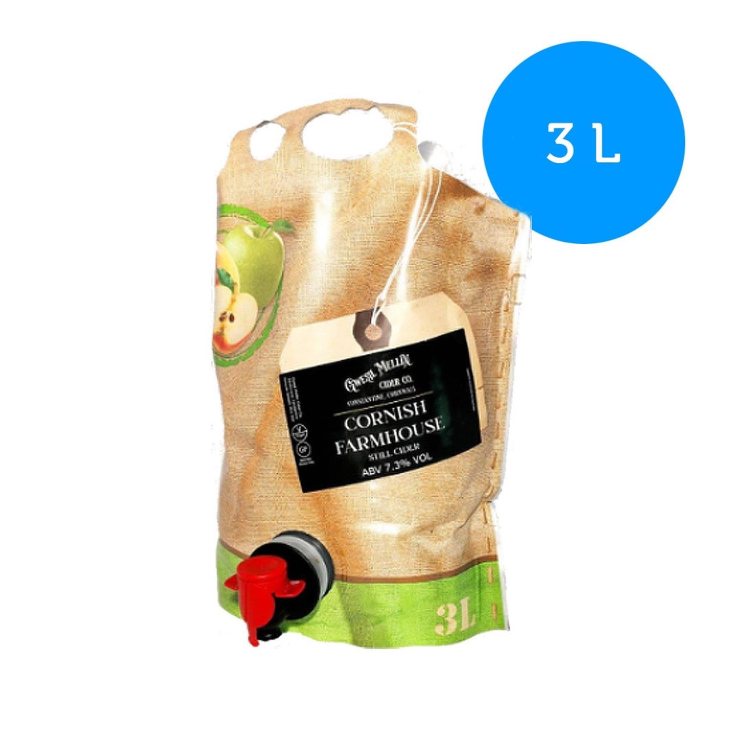 Gweal Mellin Cornish Farmhouse Cider 3L Bag