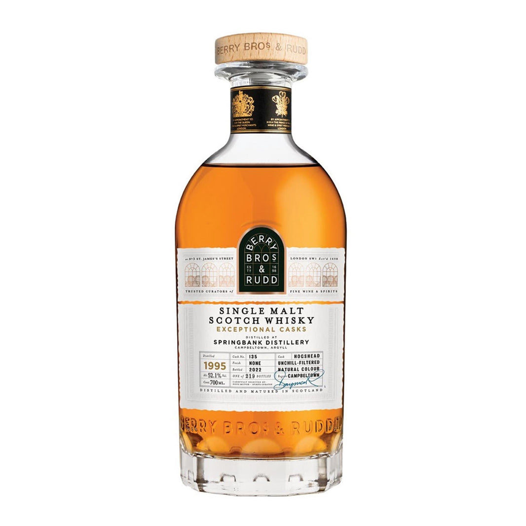 Berry Bros & Rudd 1995 Springbank Cask No. 135 26 Year Old 52.1% 70cl